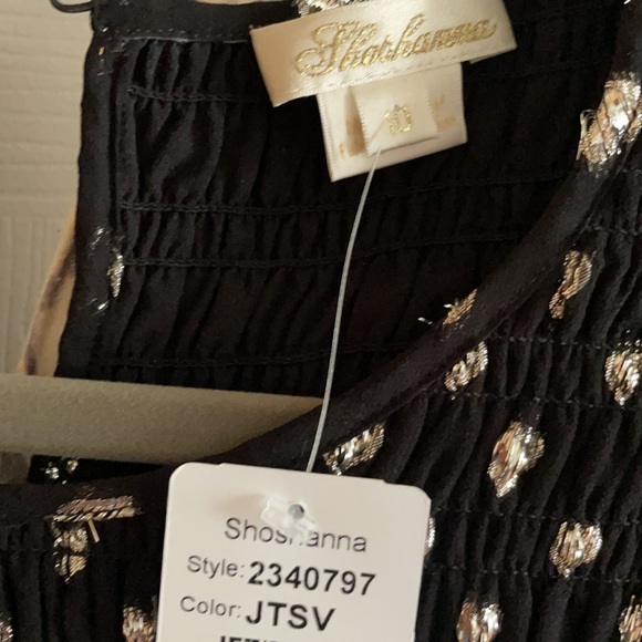 Shoshanna Black Walker Mini Dress Size 10 - Picture 7 of 8